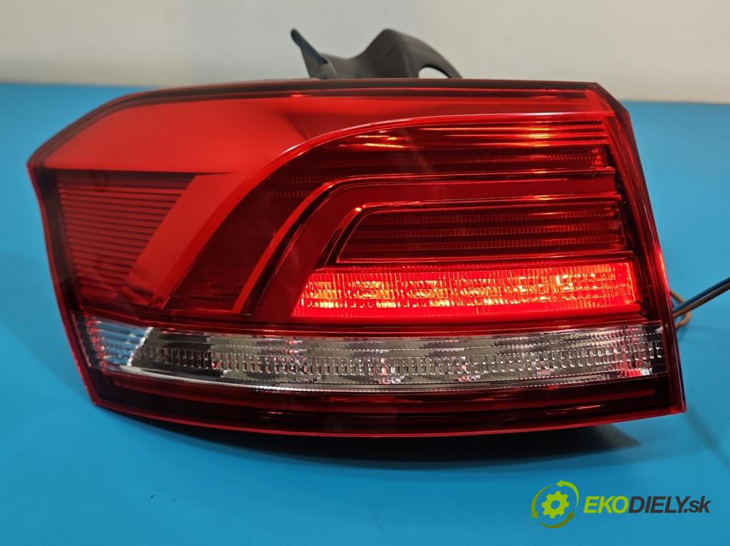 Vw Passat B8 2014 - 2.0 tdi 150 HP automatic 110 kW 1968 cm3 5- svetlo / reflektor zadné ľavé 3G9945311 (Kľučka dverí ostatné)