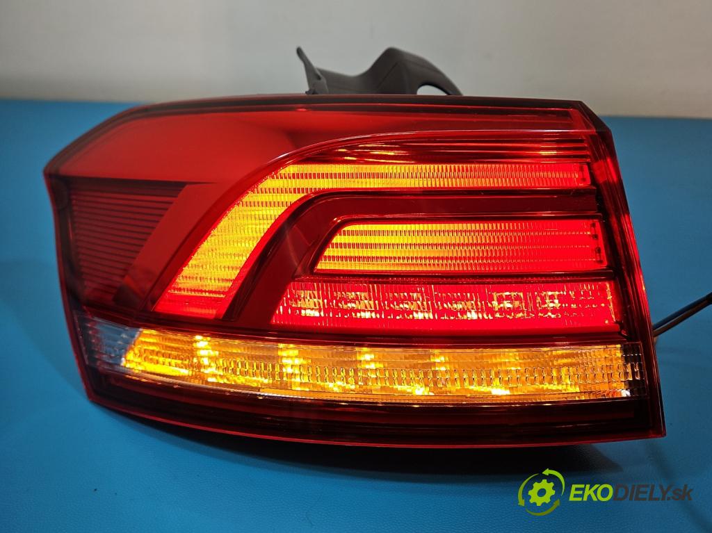 Vw Passat B8 2014 - 2.0 tdi 150 HP automatic 110 kW 1968 cm3 5- svetlo / reflektor zadné ľavé 3G9945311 (Kľučka dverí ostatné)