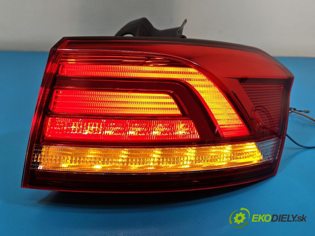 Vw Passat B8 2014 - 2.0 tdi 150 HP automatic 110 kW 1968 cm3 5- svetlo / reflektor zadné pravé 3G9945312 (Kľučka dverí ostatné)