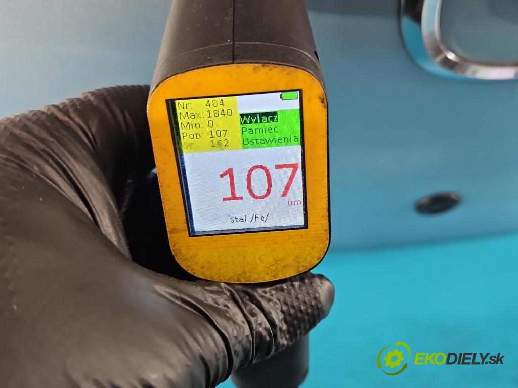 Mazda 2 II 2007-2014 1.3 16V 86 HP manual 63 kW 1349 cm3 3- zadna kufor  (Kapota zadná (kufor))