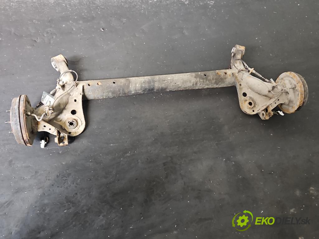 Mazda 2 II 2007-2014 1.3 16V 86 HP manual 63 kW 1349 cm3 3- zadna výstuha  (Výstuha zadná)