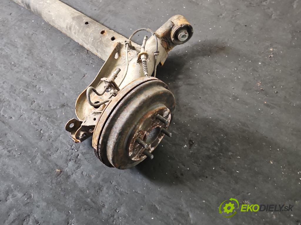 Mazda 2 II 2007-2014 1.3 16V 86 HP manual 63 kW 1349 cm3 3- zadna výstuha  (Výstuha zadná)