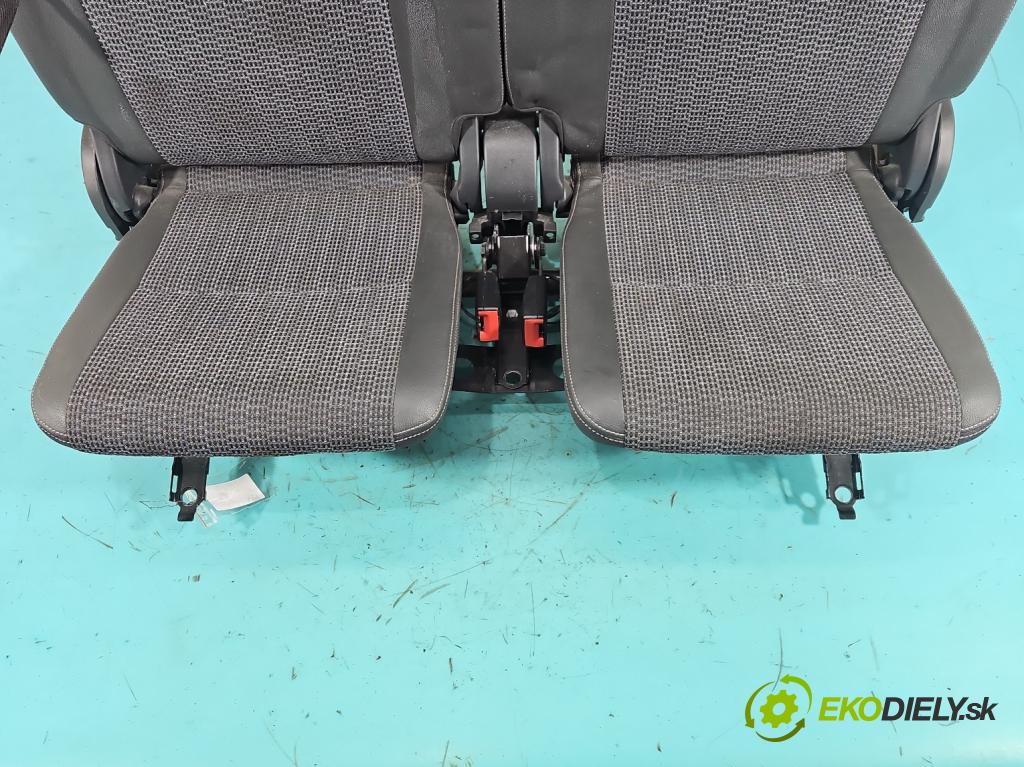 Toyota Verso 2009-2018 1.8 16V 147 HP manual 108 kW 1798 cm3 5- Sedačka zadné ľavý III