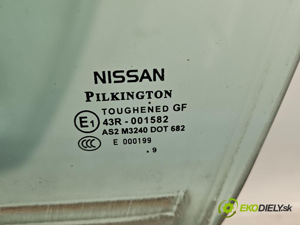 Nissan Qashqai I J10 2006-2013 2.0 dci 150 HP manual 110 kW 1995 cm3 5- sklo dvere predné ľavé