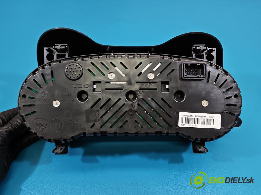 Alfa romeo Giulietta 1.6 jtd 105 HP manual 77 kW 1598 cm3 5- prístrojovka/ budíky 50516478 (Prístrojová doska)