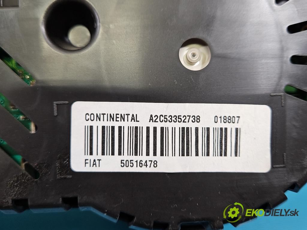 Alfa romeo Giulietta 1.6 jtd 105 HP manual 77 kW 1598 cm3 5- prístrojovka/ budíky 50516478 (Prístrojová doska)