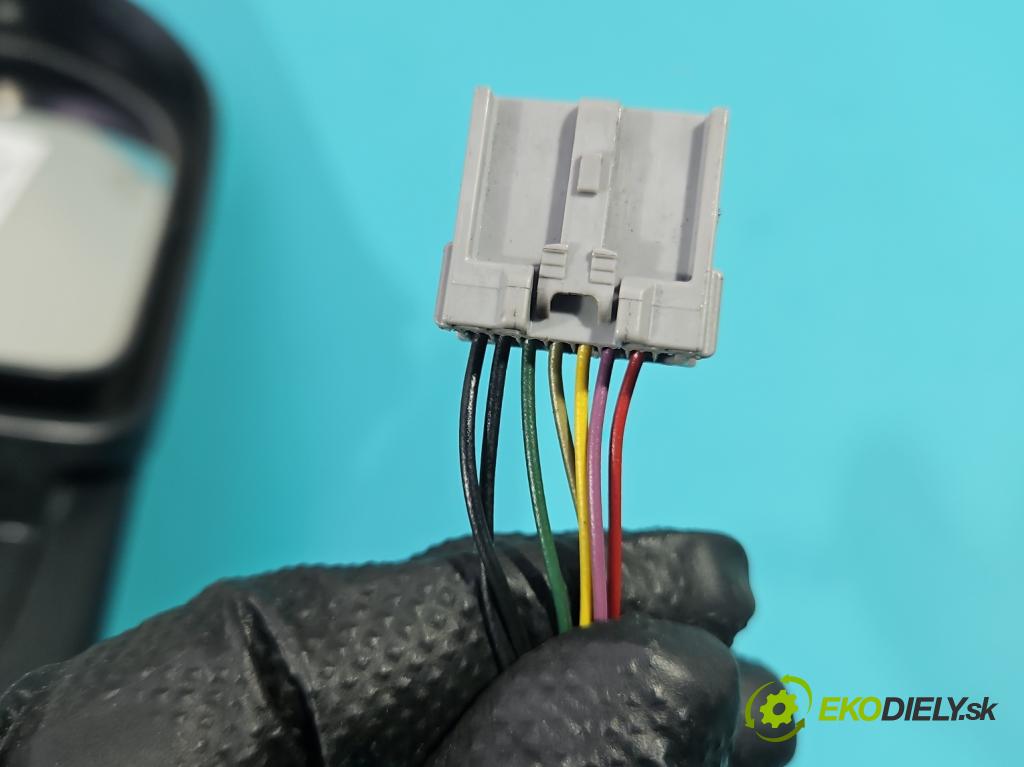 Nissan Qashqai I J10 2006-2013 2.0 dci 150 HP manual 110 kW 1995 cm3 5- zrkadlo pravé  (Kľučka dverí ostatné)