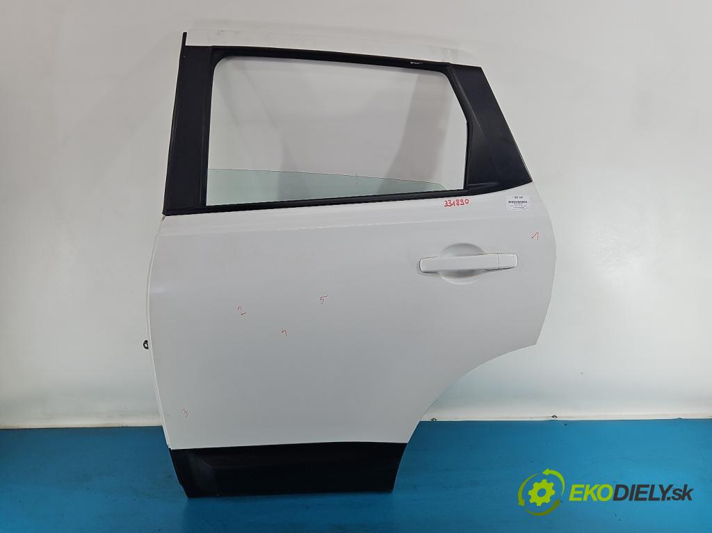 Nissan Qashqai I J10 2006-2013 2.0 dci 150 HP manual 110 kW 1995 cm3 5- dvere zadné ľavé  (Kľučka dverí ostatné)