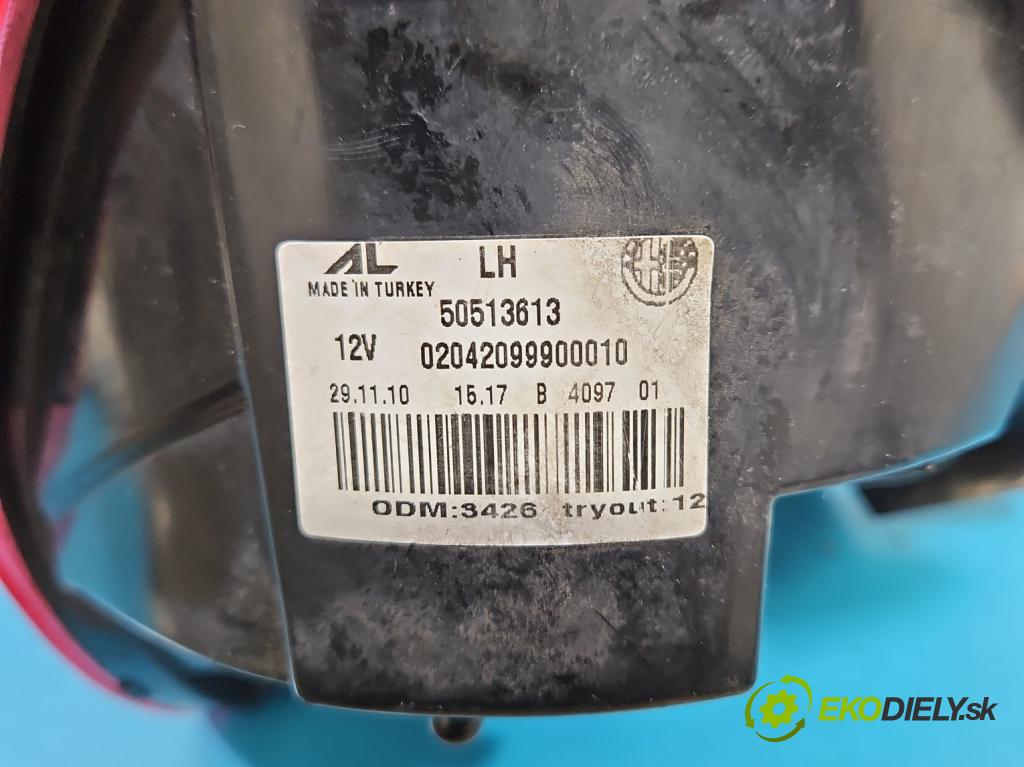 Alfa romeo Giulietta 1.6 jtd 105 hp manual 77 kW 1598 cm3 5- světlo zadní levé 50513613 (Klika dveří ostatní)