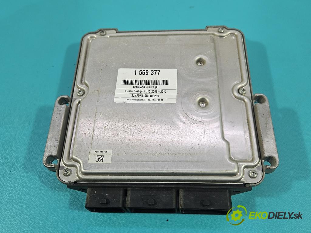 Nissan Qashqai I J10 2006-2013 2.0 dci 150 HP manual 110 kW 1995 cm3 5- riadiaca jednotka motora 0281014859