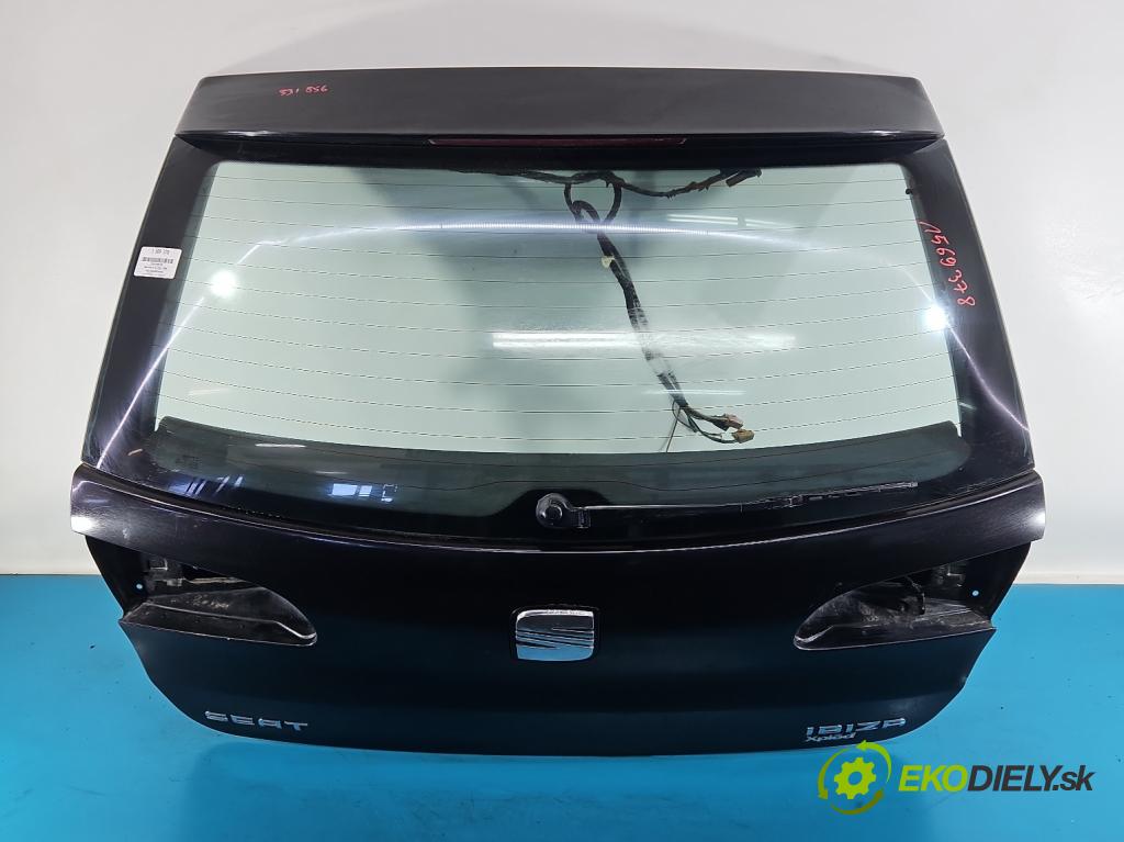 Seat Ibiza III 6L 2002-2008 1.4 16V 75 hp manual 55 kW 1390 cm3 3- zadní kufrové dveře  (Zadní kapota (kufr))