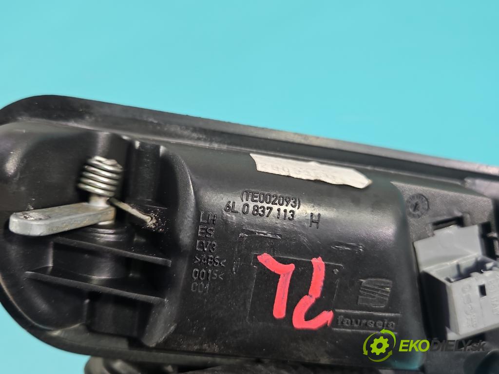 Seat Ibiza III 6L 2002-2008 1.4 16V 75 HP manual 55 kW 1390 cm3 3- rukoväť uvnitř: predné ľavé