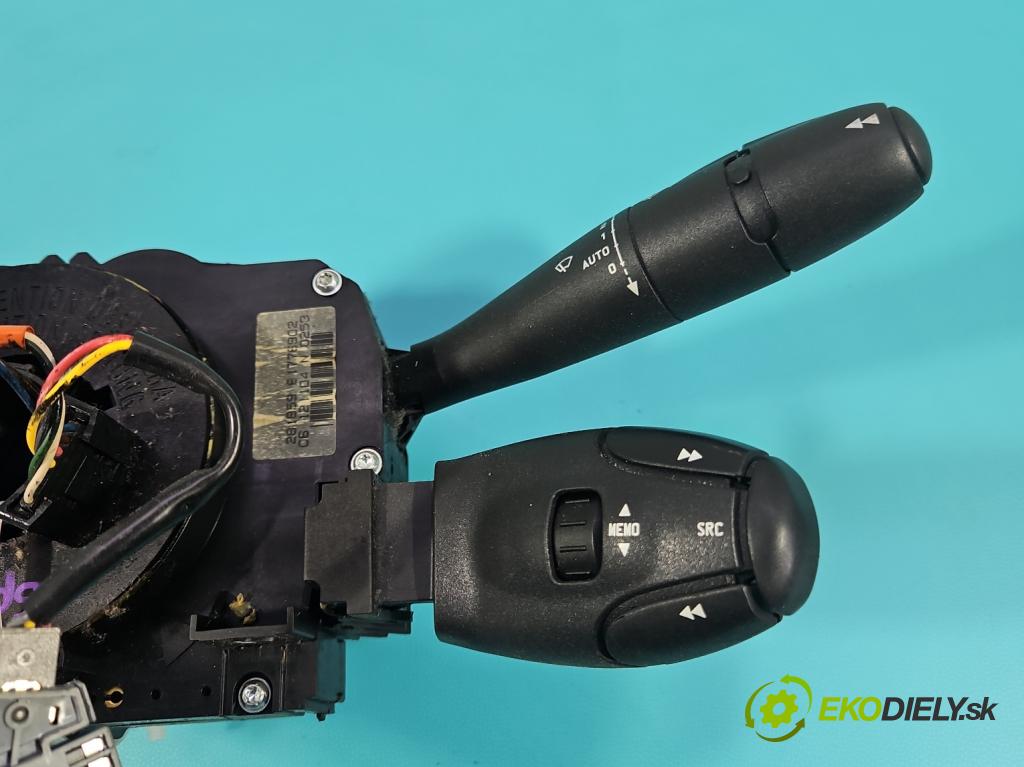 Peugeot 407 2.0 16V 136 HP manual 100 kW 1997 cm3 4- prepínač komplex: 96473051XT (Prepínacie páčky pod volantom)