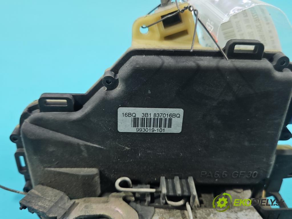 Seat Ibiza III 6L 2002-2008 1.4 16V 75 HP manual 55 kW 1390 cm3 3- zámok predné pravý 3B1837016BQ
