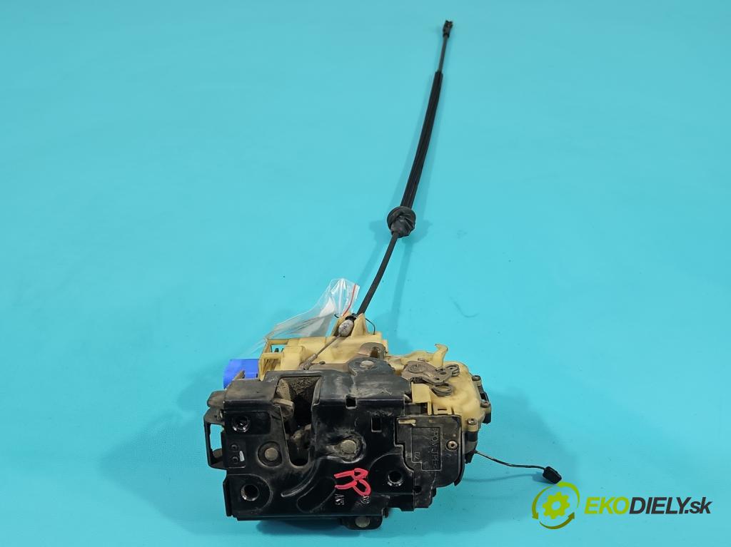 Seat Ibiza III 6L 2002-2008 1.4 16V 75 HP manual 55 kW 1390 cm3 3- zámok predné pravý 3B1837016BQ