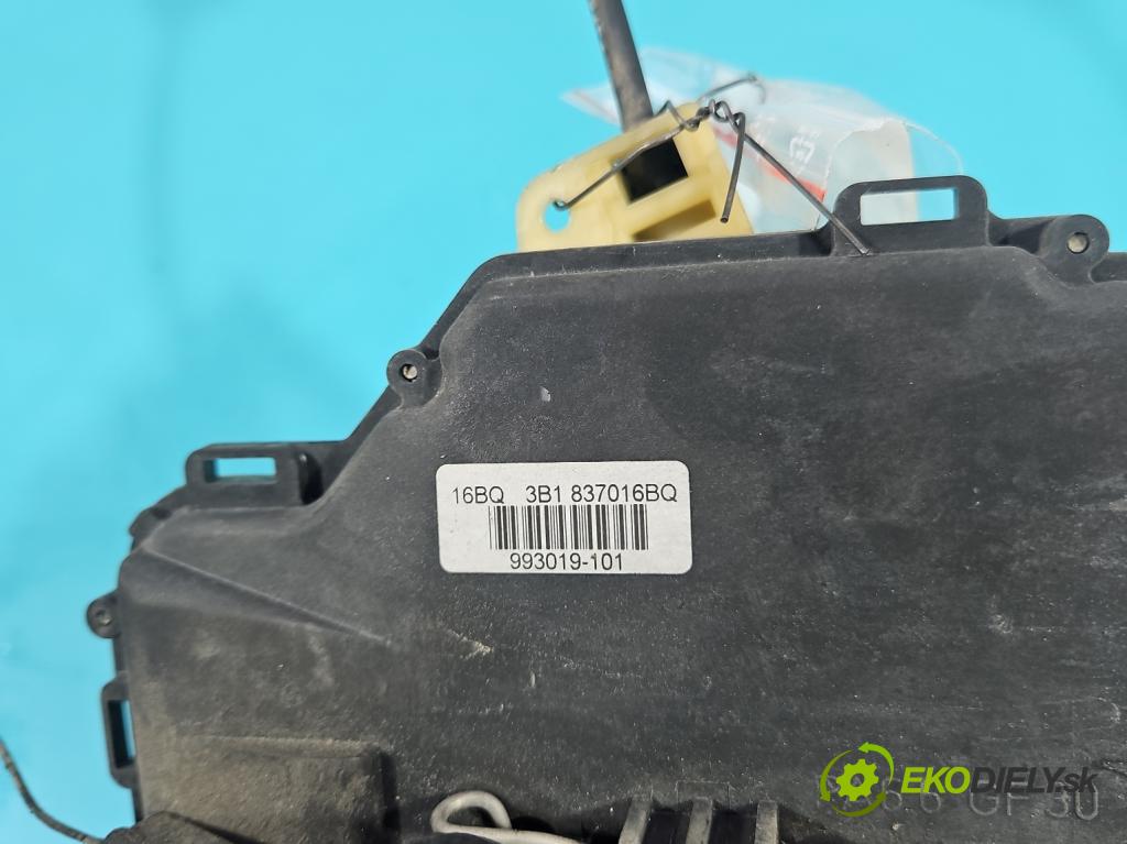 Seat Ibiza III 6L 2002-2008 1.4 16V 75 HP manual 55 kW 1390 cm3 3- zámok predné pravý 3B1837016BQ