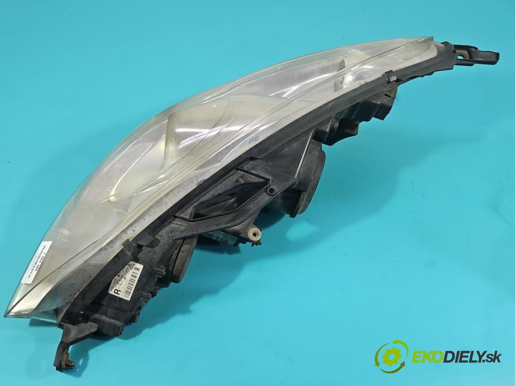 Peugeot 407 2.0 16V 136 HP manual 100 kW 1997 cm3 4- Reflektor: pravý 9641944180 (Svetlo predné pravé)