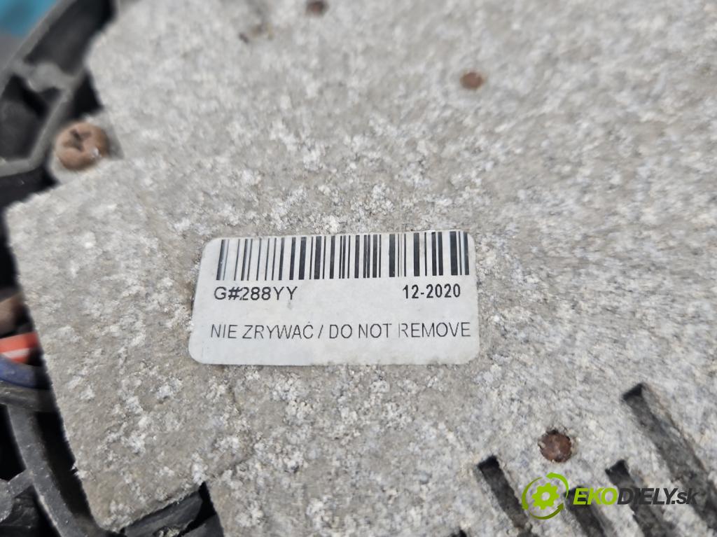 Peugeot 407 2.0 16V 136 HP manual 100 kW 1997 cm3 4- Ventilátor chladiča