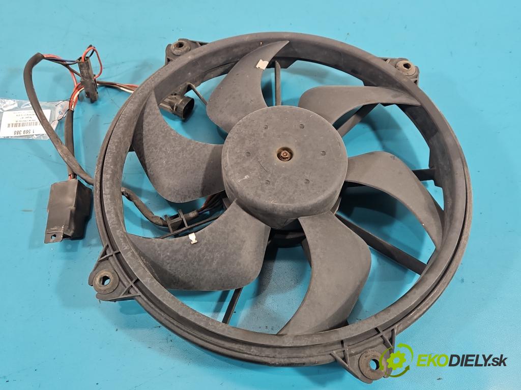 Peugeot 407 2.0 16V 136 HP manual 100 kW 1997 cm3 4- Ventilátor chladiča 