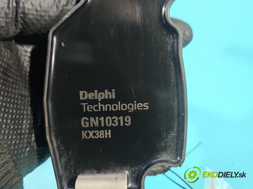 Peugeot 307 1.6 16V 109 HP manual 80 kW 1587 cm3 5- cievka zapaľovacia (Zapaľovacia cievka)