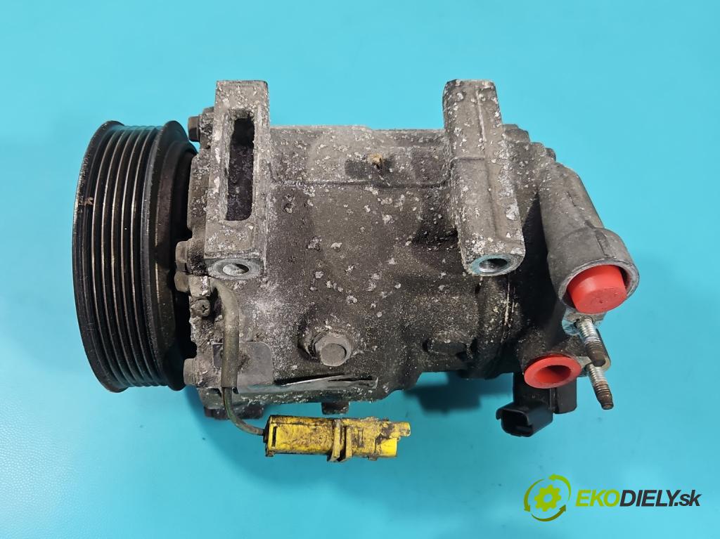 Peugeot 407 2.0 16V 136 HP manual 100 kW 1997 cm3 4- Kompresor: klimatizácie 9648138680 (Kompresor klimatizácie)