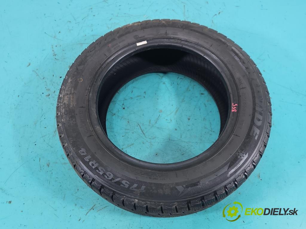 Seat Ibiza III 6L 2002-2008 1.4 16V 75 HP manual 55 kW 1390 cm3 3- pneumatika zimné 4ks komplet