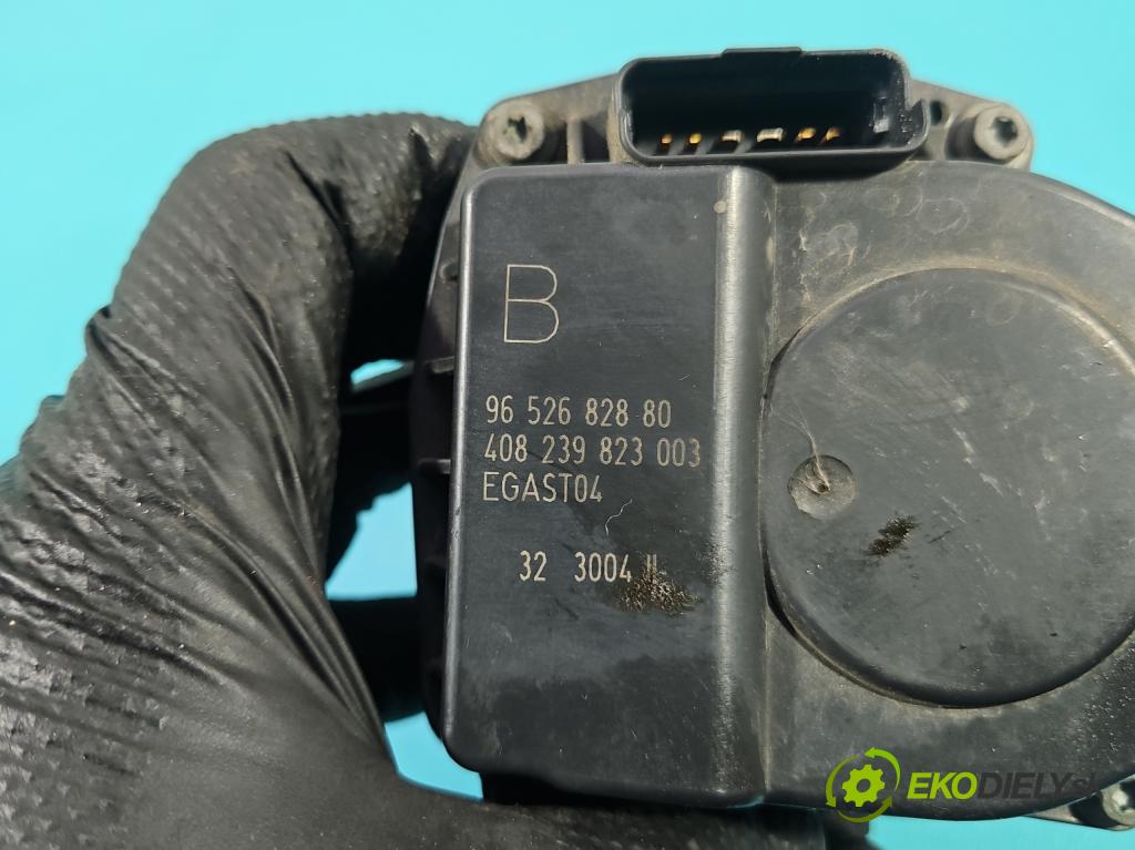 Peugeot 407 2.0 16V 136 HP manual 100 kW 1997 cm3 4- klapka 9652682880 (Škrtiaca klapka)