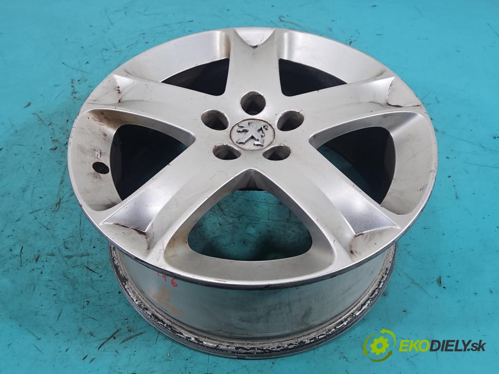Peugeot 407 2.0 16V 136 HP manual 100 kW 1997 cm3 4- Disk hliník 17" komplet