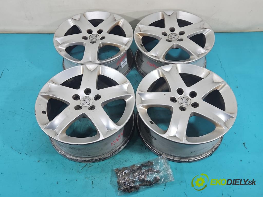 Peugeot 407 2.0 16V 136 HP manual 100 kW 1997 cm3 4- Disk hliník 17" komplet