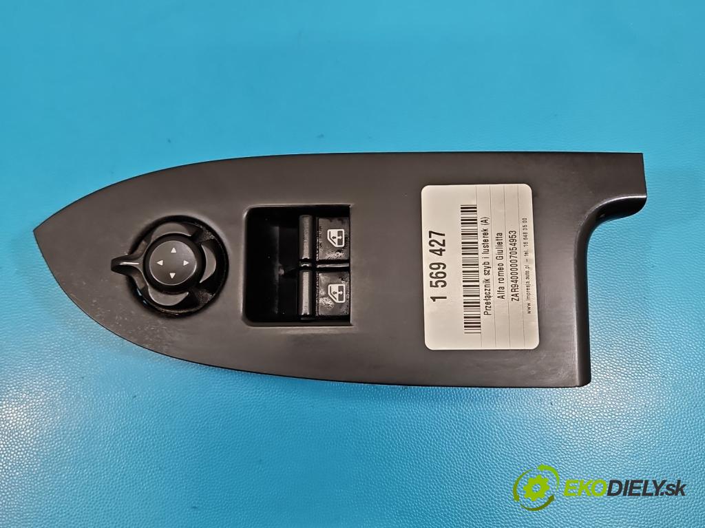 Alfa romeo Giulietta 1.6 jtd 105 hp manual 77 kW 1598 cm3 5- Přepínač oken zpětných zrcátek