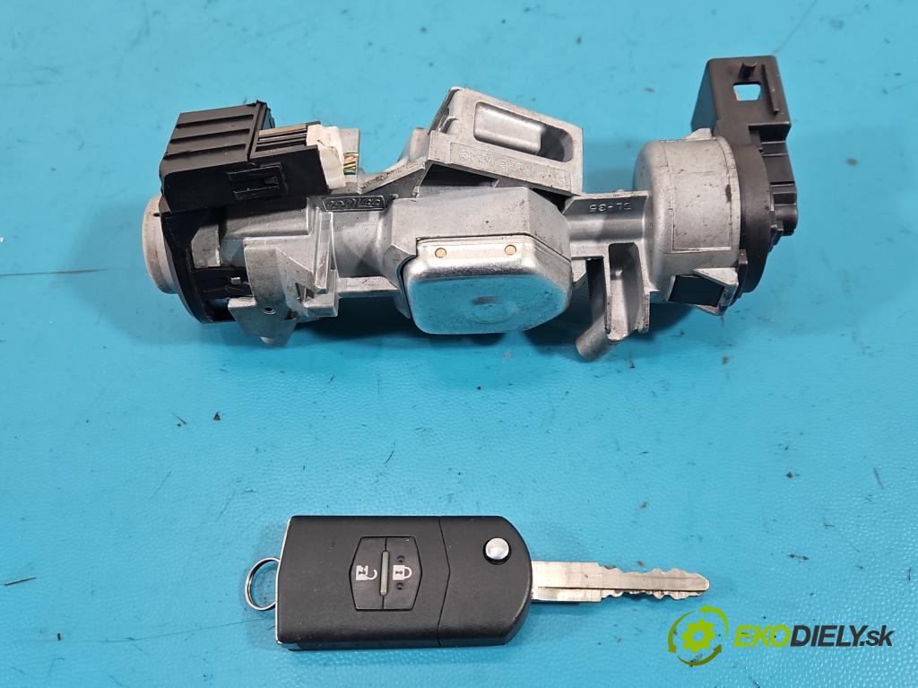 Mazda 3 I BK 2003-2009 1.6 16V 105 HP manual 77 kW 1598 cm3 4- riadiaca jednotka motora 279721-3990