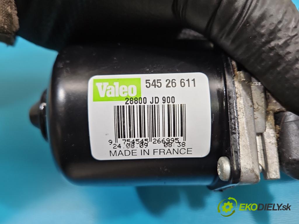 Nissan Qashqai I J10 2006-2013 2.0 dci 150 HP manual 110 kW 1995 cm3 5- motor stieračov predné 28800JD900
