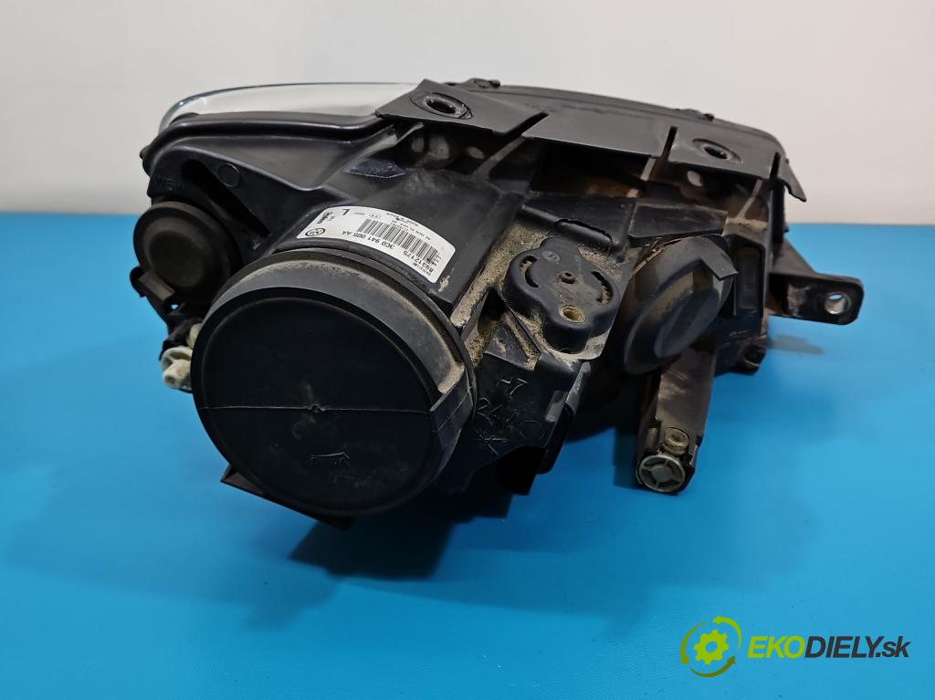Vw Passat B6 2005-2010 1.6 8V 102 HP manual 75 kW 1595 cm3 5- Reflektor: ľavý 3C0941005AA (Kľučka dverí ostatné)