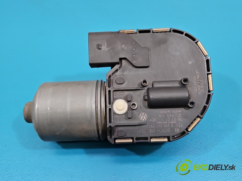 Vw Passat B6 2005-2010 1.6 8V 102 HP manual 75 kW 1595 cm3 5- motor stieračov predné 0390241791