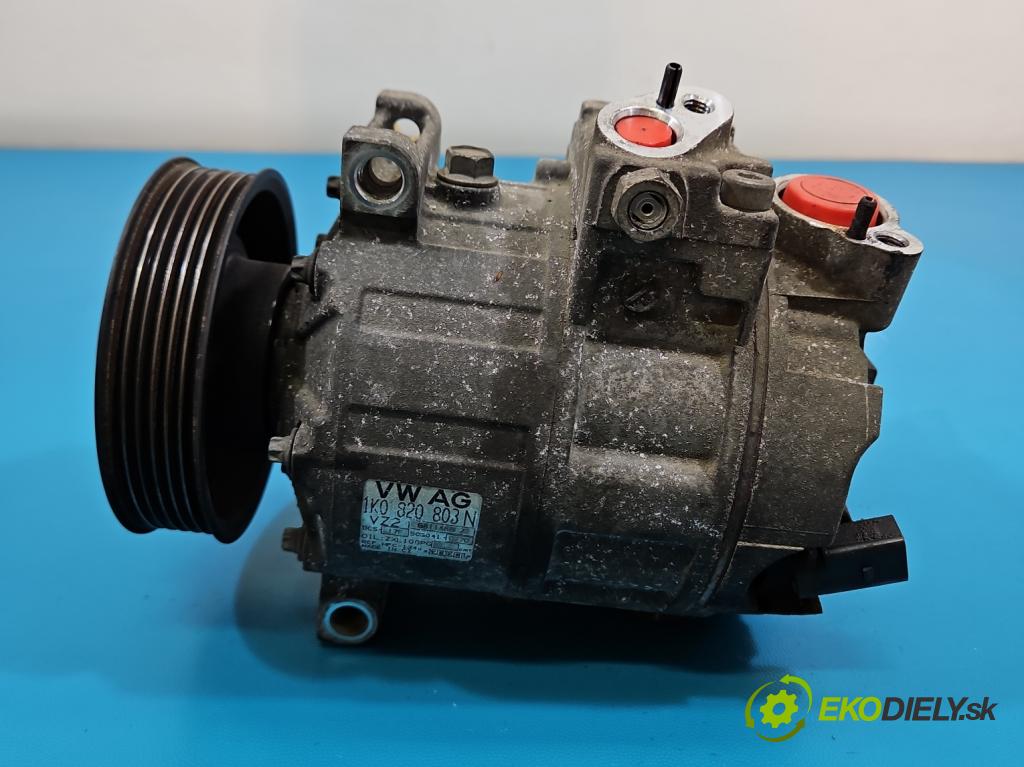 Vw Passat B6 2005-2010 1.6 8V 102 hp manual 75 kW 1595 cm3 5- Kompresor: klíma 1K0820803N (Kompresor klimatizace)