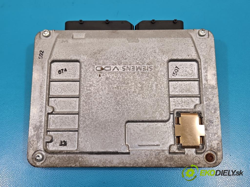 Vw Passat B6 2005-2010 1.6 8V 102 HP manual 75 kW 1595 cm3 5- riadiaca jednotka motora 06A906033AT