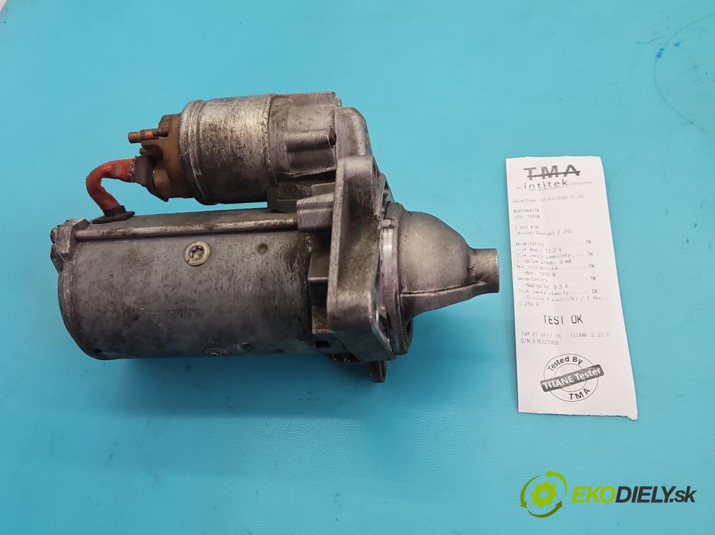 Nissan Qashqai I J10 2006-2013 2.0 dci 150 HP manual 110 kW 1995 cm3 5- štartér TS22E9 (Štartér)