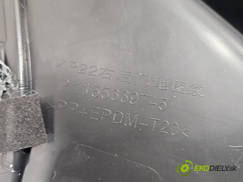 MG MG3  24- 1.5 16V 102 HP automatic 75 kW 1498 cm3 5- Čalounictví: dvere zadné pravé P11556697-5