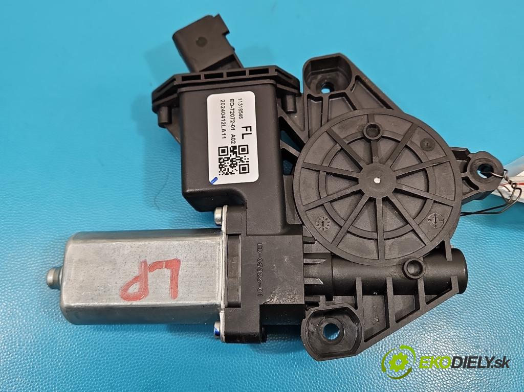 MG MG3  24- 1.5 16V 102 HP automatic 75 kW 1498 cm3 5- mechanizmus okna predné ľavý ED-72072-01