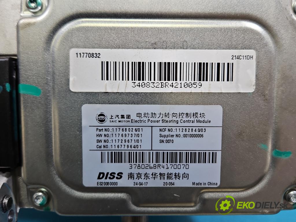 MG MG3  24- 1.5 16V 102 HP automatic 75 kW 1498 cm3 5- čerpadlo posilovač 11768026 (Servočerpadlo)