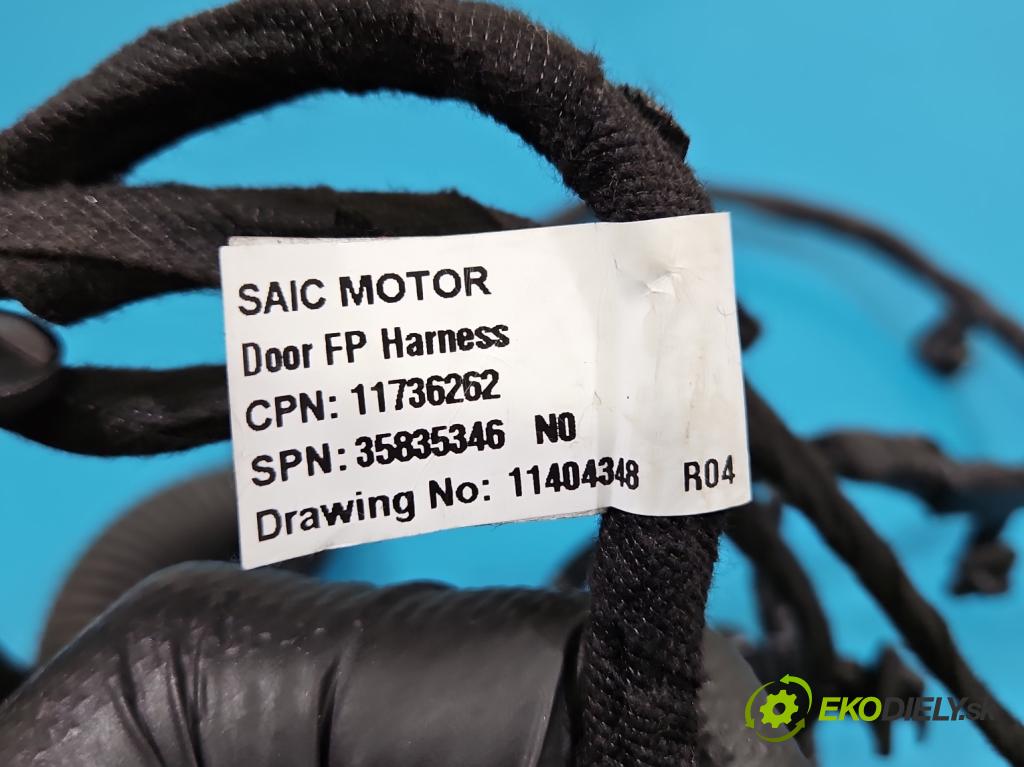 MG MG3  24- 1.5 16V 102 HP automatic 75 kW 1498 cm3 5- Zväzok: dvere predné pravých