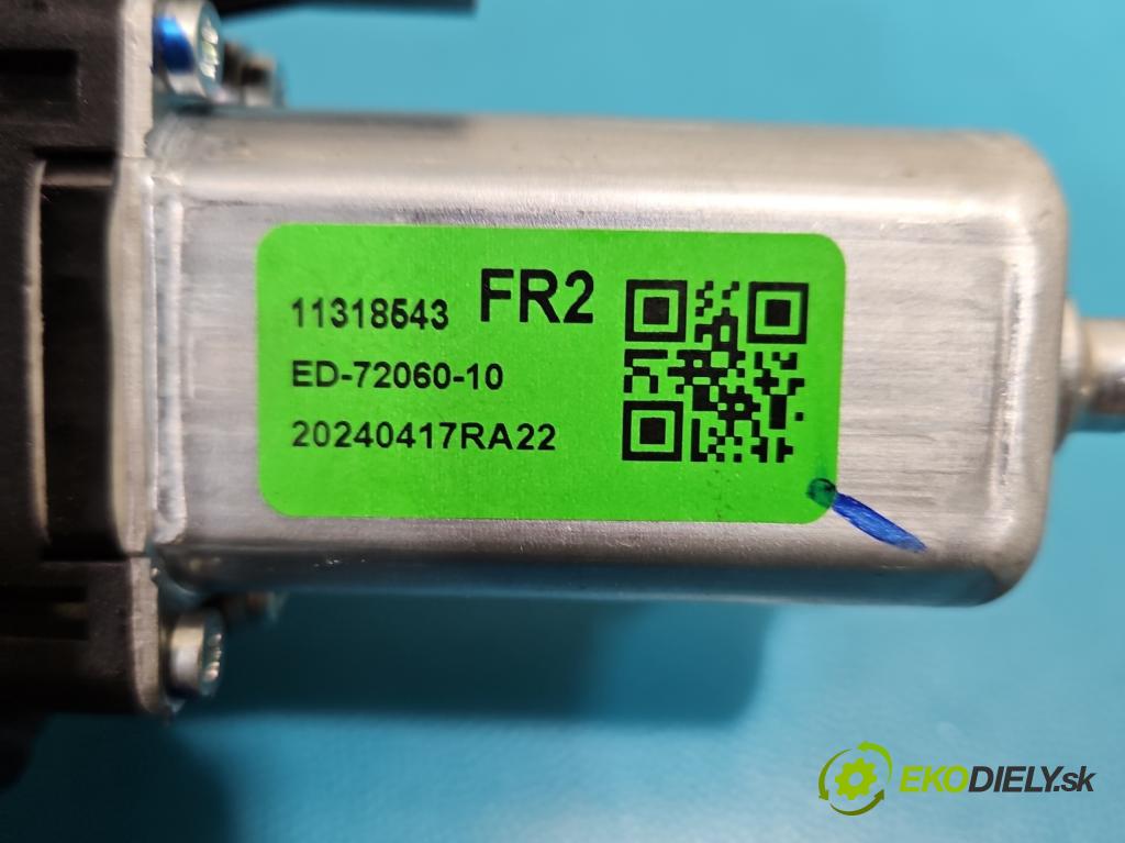 MG MG3  24- 1.5 16V 102 HP automatic 75 kW 1498 cm3 5- mechanizmus okna predné pravý 11318543