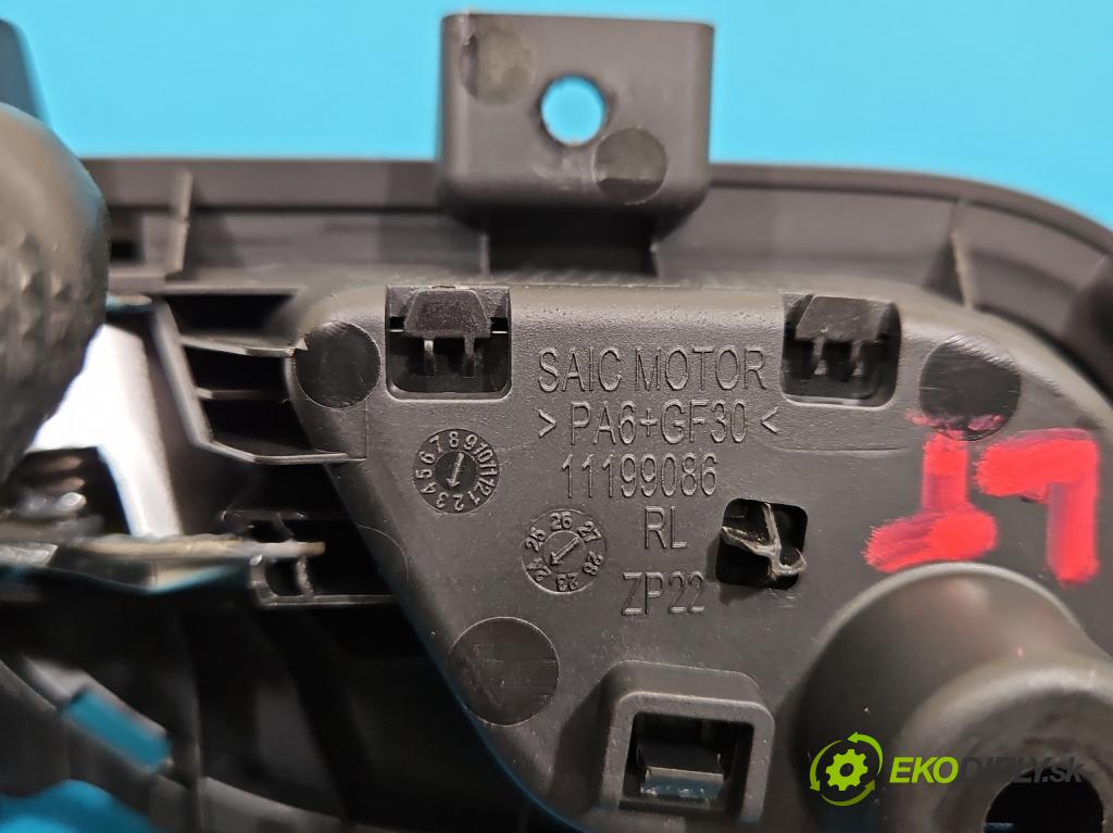 MG MG3  24- 1.5 16V 102 HP automatic 75 kW 1498 cm3 5- rukoväť uvnitř: zadné ľavé 11199086