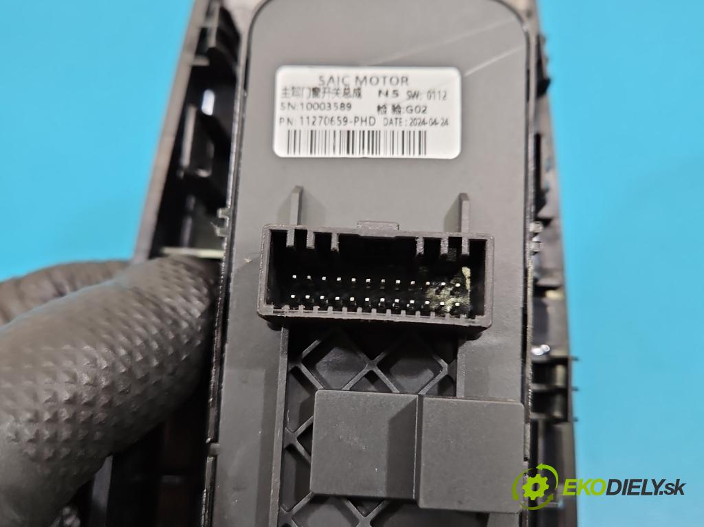 MG MG3  24- 1.5 16V 102 HP automatic 75 kW 1498 cm3 5- prepínač okien spätných zrkadiel 11270659