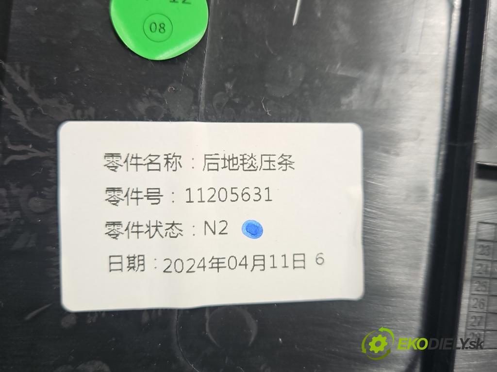 MG MG3 24- 1.5 16V 102 HP automatic 75 kW 1498 cm3 5- kryt plast 11205631