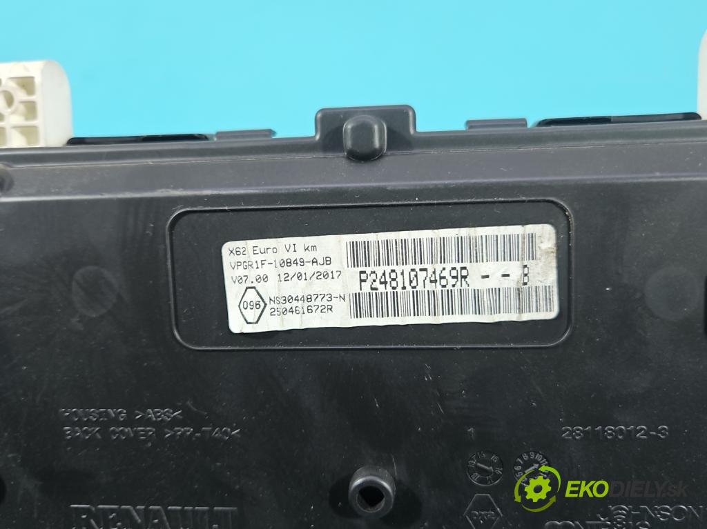 Renault Master III 2010-2024 2.3 dci 131 hp manual 96 kW 2299 cm3 5- Přístrojová deska P248107469R (Přístrojová deska)
