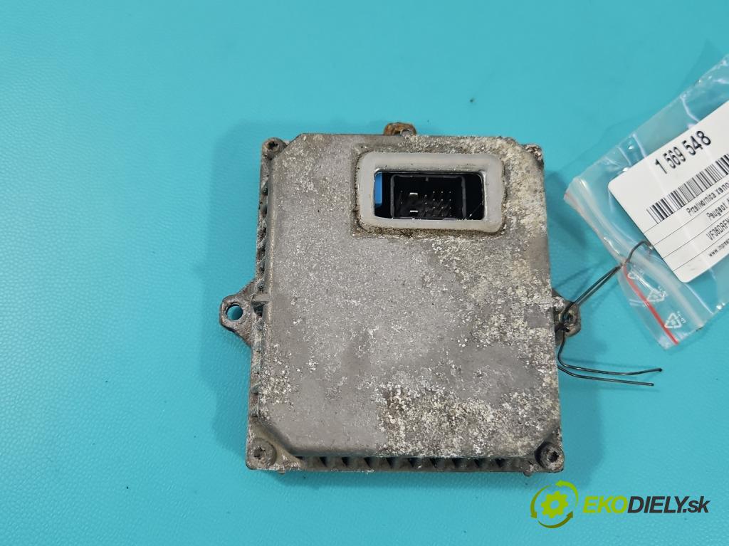 Peugeot 407 2.0 16V 136 HP manual 100 kW 1997 cm3 4- střídač: xenon 1307329095 (Riadiaca jednotka xenónu)