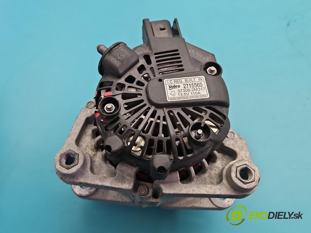 Hyundai Elantra VII 2020- 1.6 16V manual 90.2 kW 1598 cm3 4- Alternator 23300-2M317 (Alternátor)