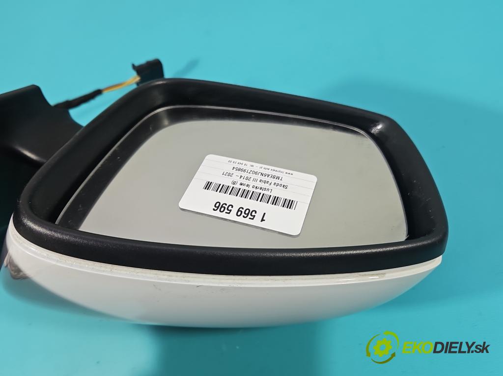 Skoda Fabia III 2014- 2021 1.0 MPI 60 hp manual 44 kW 999 cm3 5- zpětné zrcátko levé  (Klika dveří ostatní)