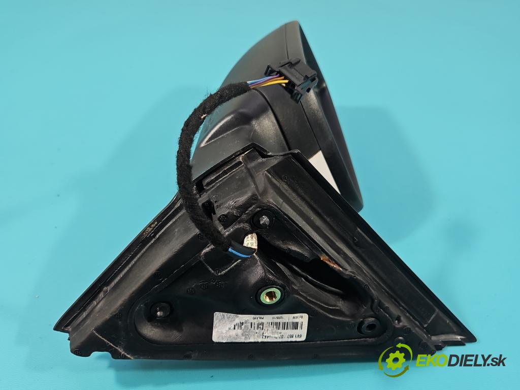 Skoda Fabia III 2014- 2021 1.0 MPI 60 hp manual 44 kW 999 cm3 5- zpětné zrcátko levé  (Klika dveří ostatní)